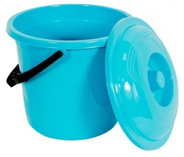 Ведро Волна 7л с крышкой Э-105/126