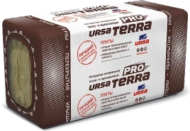 URSA Плиты TERRA 34 PN PRO 1000х610х50 (4,88м2; 0,244м3, 8шт)