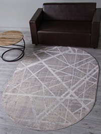 Ковер LIMAN 2.8*3.8 F478 OVAL Gray-Beige