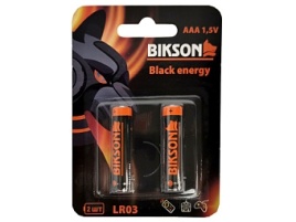 Батарейка BIKSON Black Energy LR03-2BL AAA 2шт блистер (BN0551-SLR03-2BL)