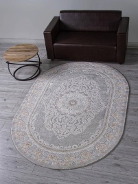 Ковер ARMINA 1.6*2.3 GA014N Oval Grey/Multi Турция