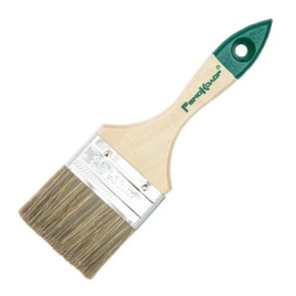 (*)Ормис Кисть флейцевая 2,5" дер. ручка Стандарт Лазурь (01-3-325)