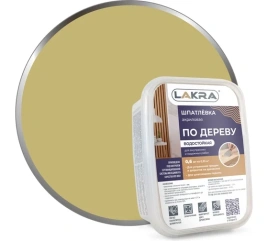 (!) Лакра Шпатлевка по дереву Дуб 0,6 кг.