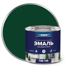 Эмаль ПФ-115 PROREMONTT Зеленый 1,9кг