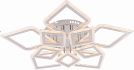 Люстра LI08460C/5+5A PR  CR хром 190W 3000-6000 диммер d795