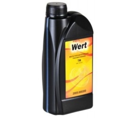 Масло Wert ТМ SAE 75W90 п/синт. трансмис. д/смазки редукторов, 1л