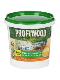 FARBITEX ПРОФИ  WOOD Лак акриловый унив.по дереву 0,9л