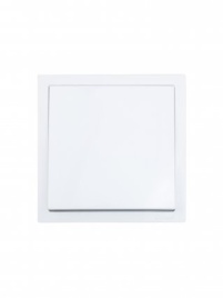 Lezard Выключатель СП 1кл белый ZIMA 704-0288-100QC