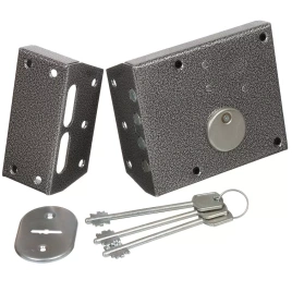 Зенит Замок накладной ЗН4-2 (серебро)