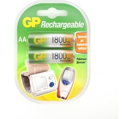 Аккумулятор GP R6/180AAHC (1800mAh) BP-2 (бл.2шт)