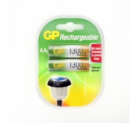 Аккумулятор GP R6/130AAHC (1300mAh) BP-2 (бл.2шт)