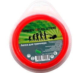Леска Green Revolution для триммера 3,0х15м квадрат (100% нейлон)