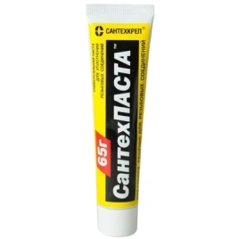 Уплотнительная паста 65г "СантехПаста" туба 
