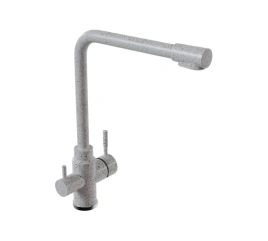 Смеситель для кухни 35к MIXLINE ML-GS13 (310) серый с вых. для питьевого фильтра