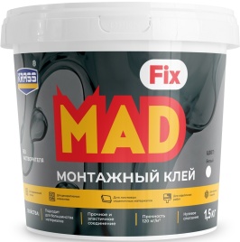 Клей монтажный универсальный Krass MadFix 1,5 кг (9592078)