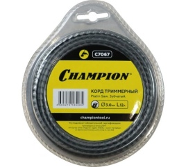 Леска CHAMPION Platin Saw 3.0мм*12м зубчатый