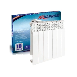 Радиатор AQUAPROM алюминиевый 500/80 10 секций