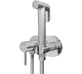 Смеситель с гигиенической лейкой 25к MIXLINE ML31-085 Ray встраиваемый