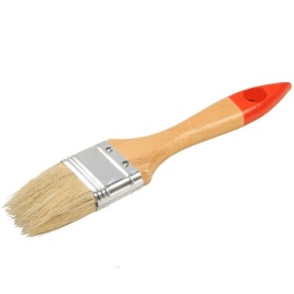 Кисть флейцевая "Натурал" 1" 25 мм 01033