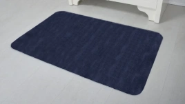 Ковер VITRIN 0.8*1.5 Прямоугольник 4086 PLAIN NAVY BLUE