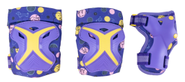 Роликовая защита Safe fit kids 3.0 purple L