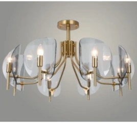 Люстра 74533/8 BR латунь