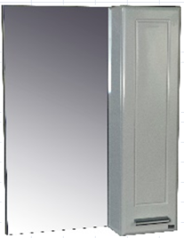Зеркало-шкаф правый без подсветки Блюз-50