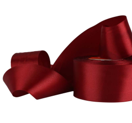 Лента атл. бордовый 50 мм (30м уп) S-520
