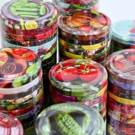 Крышка мет. "Твист" III-66 винтовые цветн. "Элитная "