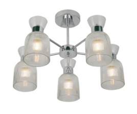 Люстра 07393/5 хром Е27