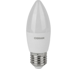 OSRAM Лампа светодиодная LED Value LVCLВ75 10SW/840 свеча матовая Е27 230В 