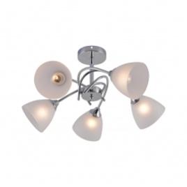 Люстра XA1629/5 CR хром E27