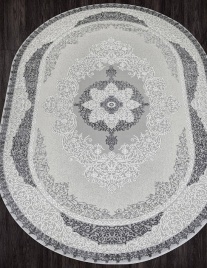 Ковер NENSI GL074G 2.0*2.9 oval Grey/Grey Турция