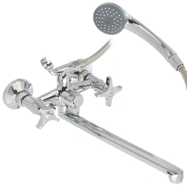 Aqwin Смеситель для ванны А22312 с кран-буксой, хром