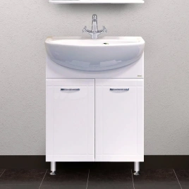 Тумба Парма-55 1Н+ умывальник Уют 55