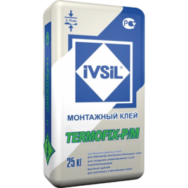 Клей монтажный IVSIL Termofix-PM 25кг