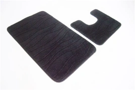 Коврик CONFETTI MAXIMUS 2шт 50*80см 14мм темно-серый