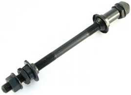 Оси задние 3/8"х175мм, сталь, с гайками VO306B