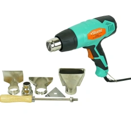 Sturm HG2005 Фен технический 2000Вт, 300/600С, 250/550л/мин, 5 насадок
