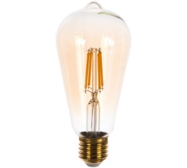 Лампа светодиодная форма конус  LED-ST64-5W/GOLDEN/E27 GLV22GO Uniel