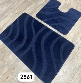 Коврик CONFETTI MAXIMUS 2шт 50*80см 14мм сапфир