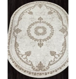 Ковёр SANDALI 0.8*1.5 30231Y Oval Beige/L.Grey Турция