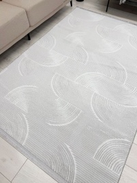 Ковер АВРЕЛИЯ 1,6*2,3 прямоугольник HL600A-GREY