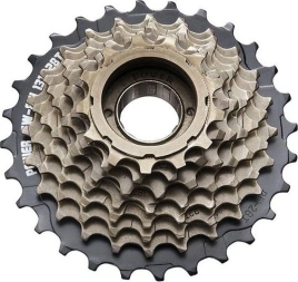 Трещотка индексная, 8 скоростей, 13-28Т коричневая/черная FW8SI