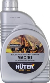 HUTER Масло моторное 10W-40 п/с для 4-х тактных двигателей 1л