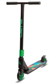 Самокат детский трюковый LETO алюм, 110 мм AL, АВСЕ-9, зеленый 1/4