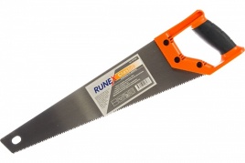 Ножовка по дереву 400 мм универс. заточка, 7 з/д, закал. 2-хкомп. рук. "Runex Classic" 577401