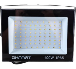 ОНЛАЙТ Прожектор светодиодный OFL-100-4000K-BL-IP65-LED (61947)