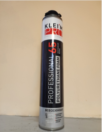 Монтажная пена "KLEIM PRO 65" всесезон.1000мл/900г