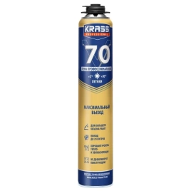 Пена монтажная KRASS Professional V70 проф  0,89л  9591608